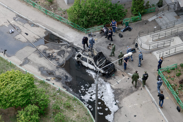 Ofițer militar rus de rang înalt ucis într-o explozie de mașină lângă Moscova