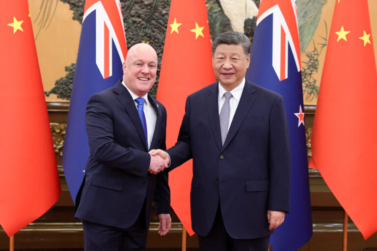 China și Noua Zeelandă discută despre securitatea în Pacific și extinderea cooperării comerciale – întâlnire la nivel înalt între liderii celor două țări