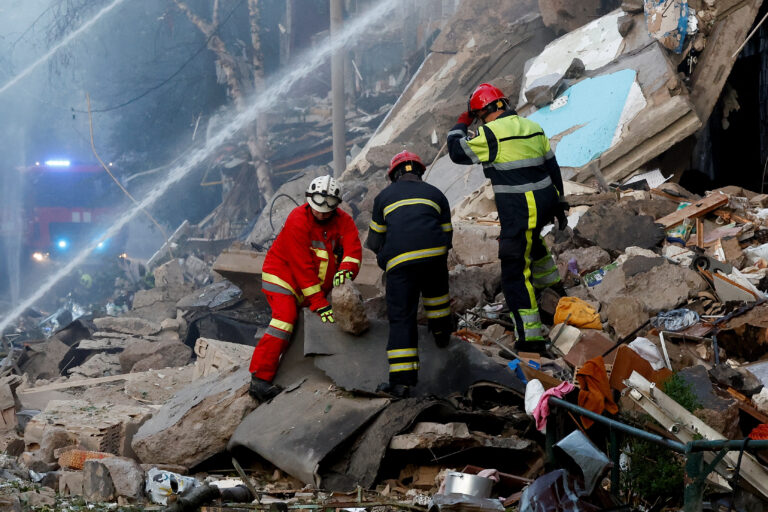 Atacul rus asupra Kievului provoacă cinci morți și incendii 