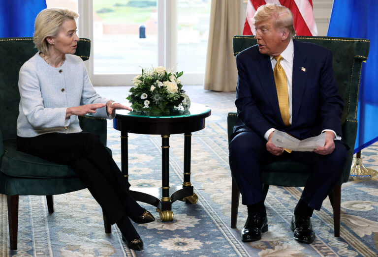 Șefa Comisiei Europene, Ursula von der Leyen, se întâlnește cu Donald Trump la Casa Albă