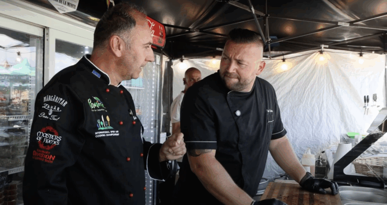 ATENȚIE! Imagini cu puternic impact emoțional: Chef Ciprian Tache și Chef Sebastian Dan, despre secretele slow cooking-ului, care îți lasă gura apă