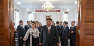 Kim Jong Un laudă Partidul Muncitoresc în contextul vizitelor delegațiilor străine pentru aniversarea de 80 de ani