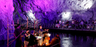 Taiwan: Tunel de război transformat într-o scenă muzicală