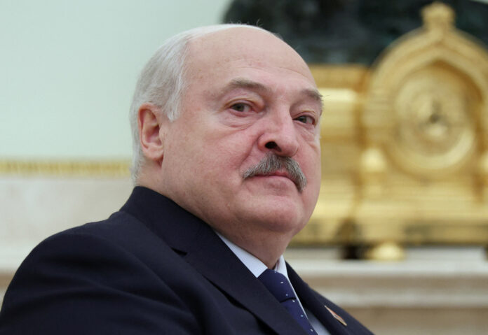 Russian President Putin meets with Belarusian President Lukashenko in Moscow