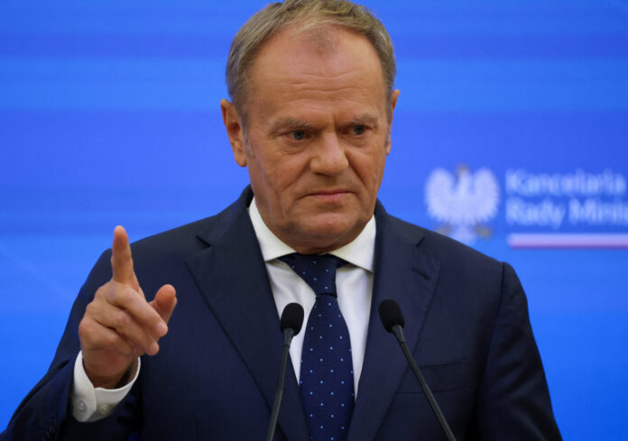 Poland's PM Tusk and Lithuania's PM Ruginiene meet in Warsaw
