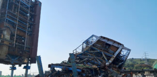 Șapte persoane, date dispărute după prăbușirea unei structuri la o centrală electrică din Coreea de Sud