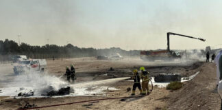 Avion de vânătoare indian Tejas se prăbușește în flăcări la Dubai Airshow: pilotul își pierde viața