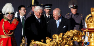 Regele Charles îl primește pe președintele Germaniei în Marea Britanie, în cadrul unei vizite de stat