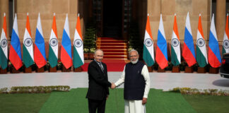 Putin și Modi discută despre comerț și perspective de pace la summitul de la New Delhi