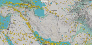 Companiile aeriene continuă să evite Iranul și Irakul, după redeschiderea spațiului aerian