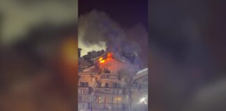 Incendiu la un hotel de lux din Alpii Francezi: sute de persoane evacuate (VIDEO)