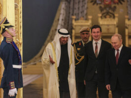 Putin îi spune liderului Emiratelor Arabe Unite că vrea să discute tensiunile cu Iranul