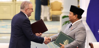 Indonezia și Australia semnează un pact de securitate