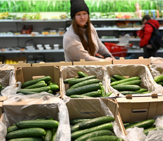 În Rusia, castravetele devine noul simbol al scumpirilor din timpul războiului