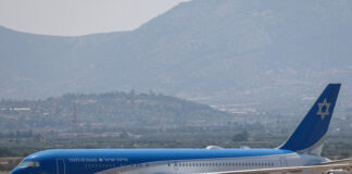 Avionul guvernamental al Israel, parcat la Berlin din motive de securitate