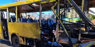 Atac cu dronă rusească asupra unui autobuz în regiunea Dnipro: 3 morți și mai mulți răniți