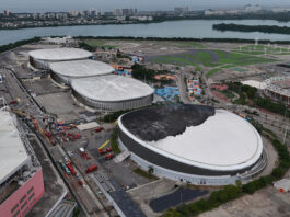 Incendiu la velodromul din Parcul Olimpic Rio, stins rapid fără victime