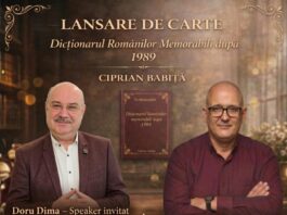 O carte despre oameni care lasă urme: lansarea „Dicționarului românilor memorabili după 1989” de Ciprian Babiță