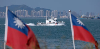 Garda de coastă din Taiwan prezintă ultimele nave din flotă, capabile să transporte rachete în timp de război