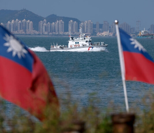 Garda de coastă din Taiwan prezintă ultimele nave din flotă, capabile să transporte rachete în timp de război