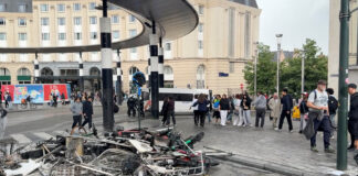 Proteste violente la Bruxelles împotriva reformelor din educație (VIDEO)