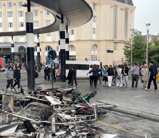 Proteste violente la Bruxelles împotriva reformelor din educație (VIDEO)
