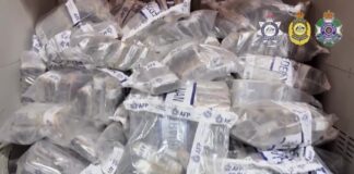 Australia a confiscat cocaină în valoare de 572 de milioane de dolari în cea mai mare captură de droguri din istoria țării