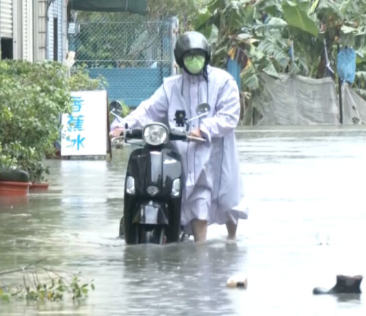 Ploi torențiale și risc major de inundații în Taiwan: peste 200 de persoane, evacuate de urgență