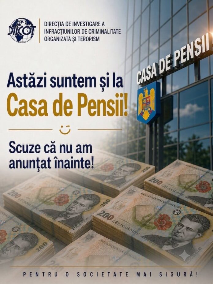 Sursa: Facebook, DIICOT Romania